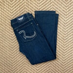 Rock And Republic - Stella Straight Legged Denim Jeans - Blue - 28